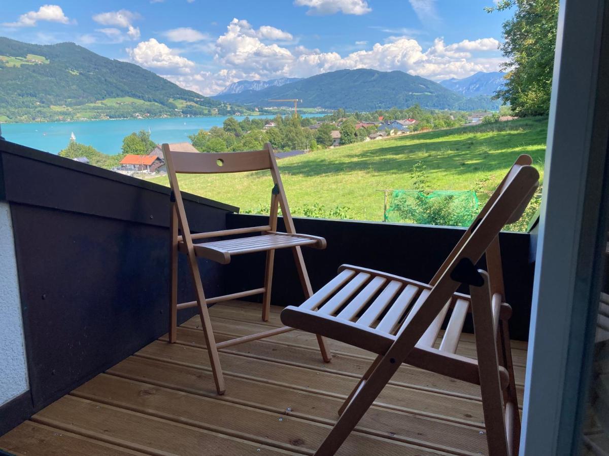 Ferienwohnung Schwarzindien Mondsee Esterno foto